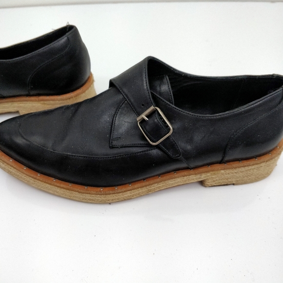 Freda Salvador Dig Monk Strap Oxfords 7 - Picture 4 of 11